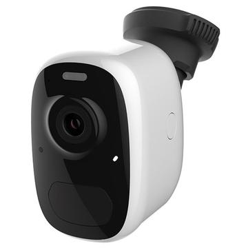 Hubview CG1 AI Caméra de sécurité WiFi avec communication bidirectionnelle et carte mémoire de 16 Go