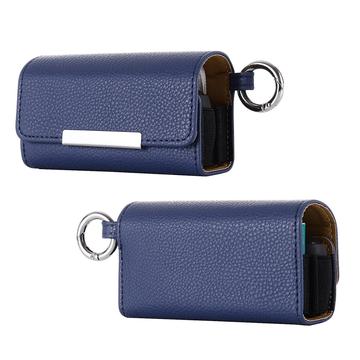 IQOS 3/3 DUO Etui en cuir pour E-Cigarette - Bleu foncé