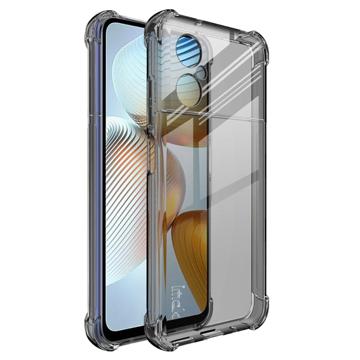 Coque Xiaomi Poco M4 5G en TPU Imak Anti-scratch - Transparent / Noir