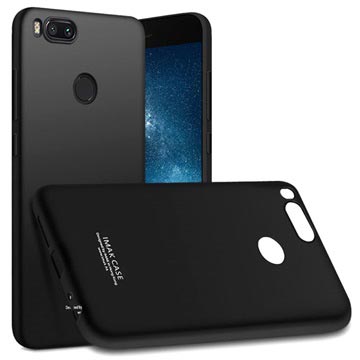 Coque en TPU Imak Anti-rayures pour Xiaomi Mi A1 - Noire Métallique