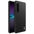 Coque Hybride Sony Xperia 1 IV Imak LX-5 - Fibre de Carbone - Noire