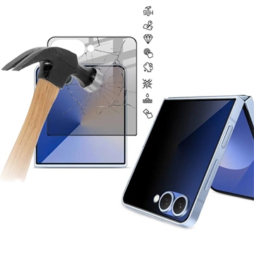 Protecteur d\'Écran Samsung Galaxy Z Flip7 en Verre Trempé Imak Privacy Full Cover