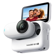 Caméra d'action Insta360 GO 3S - 64 Go, 4K - Blanc arctique