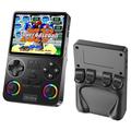 Console de jeux portable J36 Ultra Retro avec manettes RGB - Noir