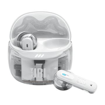 Écouteurs True Wireless JBL Tune Flex 2 Ghost Edition - Blanc