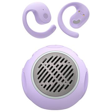 JM13 Pro 2-en-1 Enceinte Bluetooth et casque ouvert - Violet