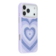 Coque hybride magnétique iPhone 17 Pro Max Jaucase avec motif de coeur