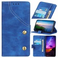 Étui Portefeuille Samsung Galaxy S10 - Série Jeans - Bleu