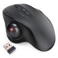 Souris sans fil à trackball ergonomique Jomaa JOM255 - Noir