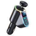 Joyroom JR-CL21 Chargeur rapide de voiture 4-en-1 - USB-A QC3.0 & 2x USB-C PD - 150W - Noir