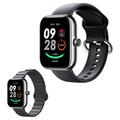 Joyroom JR-FT5 Plus Smartwatch - Écran 1.96", montre sport avec prise d'appel - Noir