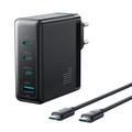 Joyroom JR-TG11 Chargeur rapide GaN à 4 ports, 100W - Noir