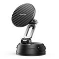 Support magnétique pliable pour voiture Joyroom JR-ZS510 avec ventouse - Noir