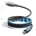 Câble USB-C magnétique Joyroom S-A65 - 100W/1.2m - Noir