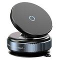 K009 Support magnétique compact pour téléphone de voiture pour tableau de bord et pare-brise - Noir