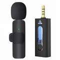 Microphone cravate sans fil K35 avec récepteur 3.5mm