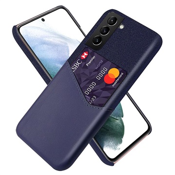 KSQ Samsung Galaxy S21 FE 5G Case with Card Pocket - Blue