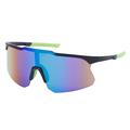 Lunettes de cyclisme KV Speed Half Frame - Vertes / Noires