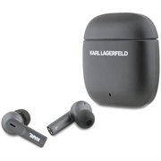 Karl Lagerfeld - Écouteurs sans fil ANC/ENC TWS à logo allongé - Noir