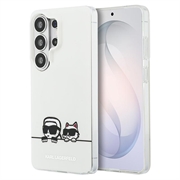 Samsung Galaxy S26 Ultra Karl Lagerfeld IML Karl&Choupette ; Étui magnétique Peekaboo Logo