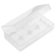 Étui de protection Keeppower pour 2 batteries 18650 ou 4 batteries 18350 - Transparente
