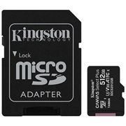 Carte Mémoire Kingston Canvas Select Plus microSDXC - SDCS2/512GB