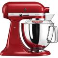 KitchenAid 5KSM175PSEER Batteur sur socle Artisan Elegance - 4.8l - Rouge empire