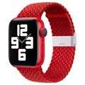Bracelet Apple Watch Series Ultra 2/Ultra/9/8/SE (2022)/7/SE/6/5/4/3/2/1 Tricoté - 49mm/45mm/44mm/42mm - Rouge