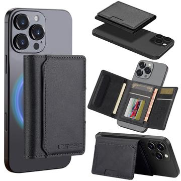 LC.IMEEKE Porte-cartes magnétique avec fonction Kickstand