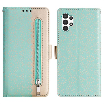 Étui Portefeuille Samsung Galaxy A13 Lace Pattern