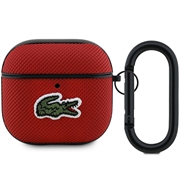 Étui AirPods 4 Lacoste Petit Pique Croc Logo Patch
