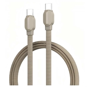 Câble USB-C tressé Ldnio LC212C pour recharge rapide - 2m, 65W - Or titane