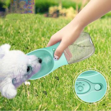 Bouteille d\'eau portable étanche pour chien - 350ml - Bleu