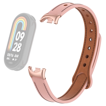 Bracelet en Cuir Xiaomi Smart Band 8 avec Connecteurs