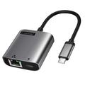 Adaptateur Lemorele TC35 USB-C vers Ethernet 2.5Gb/s avec port USB-C