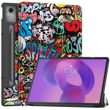 Étui Smart Folio Lenovo Idea Tab Pro Tri-Fold Series - Graffiti