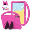 Coque Lenovo Tab M10 Plus Gen 3 Antichoc Portative pour Enfants - Rose Vif