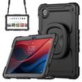 Étui Lenovo Tab M11 Heavy Duty 360 avec Sangle - Noir