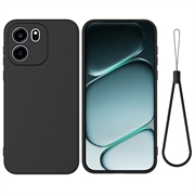 Coque OnePlus Nord CE6 en silicone liquide avec dragonne