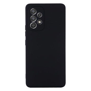 Coque Samsung Galaxy A33 5G en Silicone Liquide - Noire