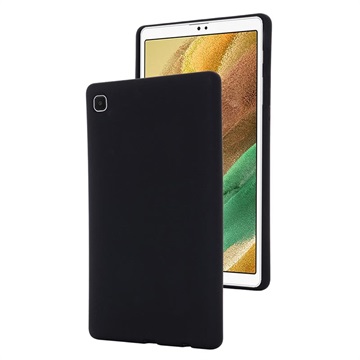 Coque Samsung Galaxy Tab A7 Lite en Silicone Liquide - Noire