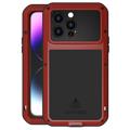 Coque Hybride iPhone 14 Pro Max Love Mei Powerful - Rouge