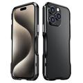 Bumper en Métal iPhone 15 Pro Luphie Safe Lock - Noir