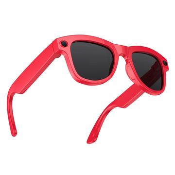 Lunettes intelligentes M01S AI avec traduction en temps réel et caméra HD - Rouge
