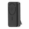 M02A 10000mAh Qi2 Batterie Externe Sans Fil Magnétique avec Support Intégré - 35W