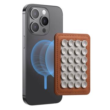 MC-W18 Porte-téléphone magnétique à ventouse en silicone