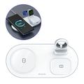 MCDODO CH-7060 MDD Magnetic 3-in-1 Charging Dock Multi-function Wireless Charger Charging Station - Blanc