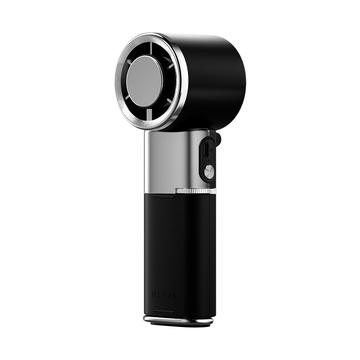 MF119 Ventilateur de poche 100 vitesses avec câble USB-C rétractable - Noir