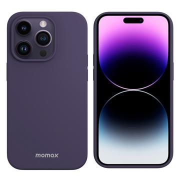 Coque Hybride iPhone 14 Pro Momax Silicone 2.0 - Violet