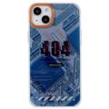 Coque Hybride pour iPhone 14 Mutural Modern Series - Bleu